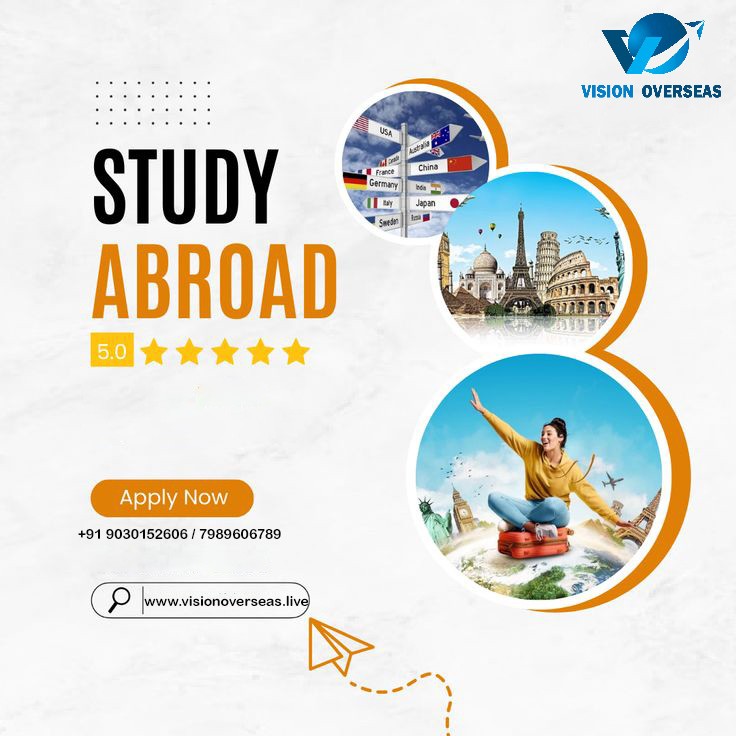 🌍 Study Abroad with Vision Overseas